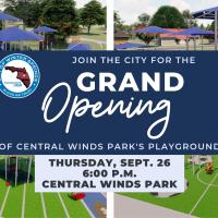 CWP Playground Opening
