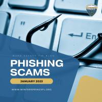 January 2024- Phishing Scams