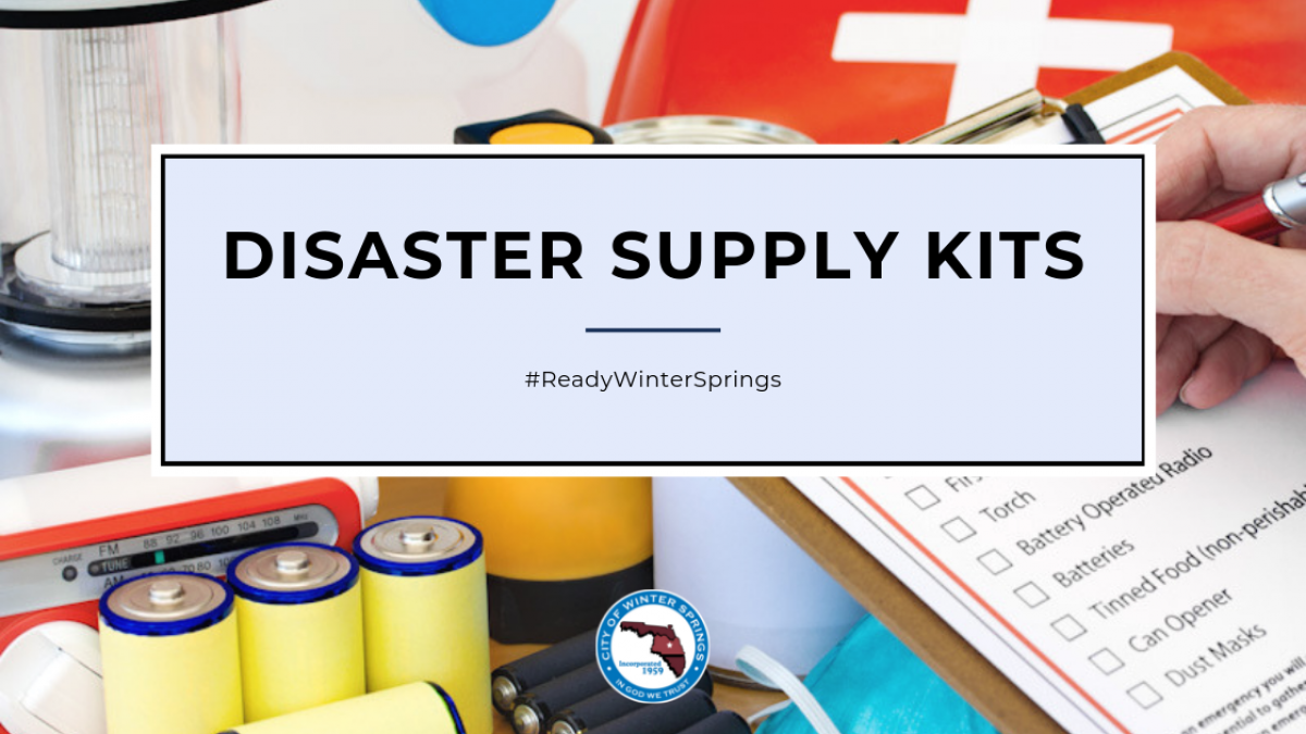 Disaster Supply Kits