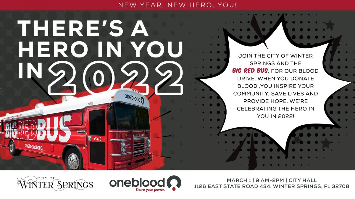 Big Red Bus , Blood Drive