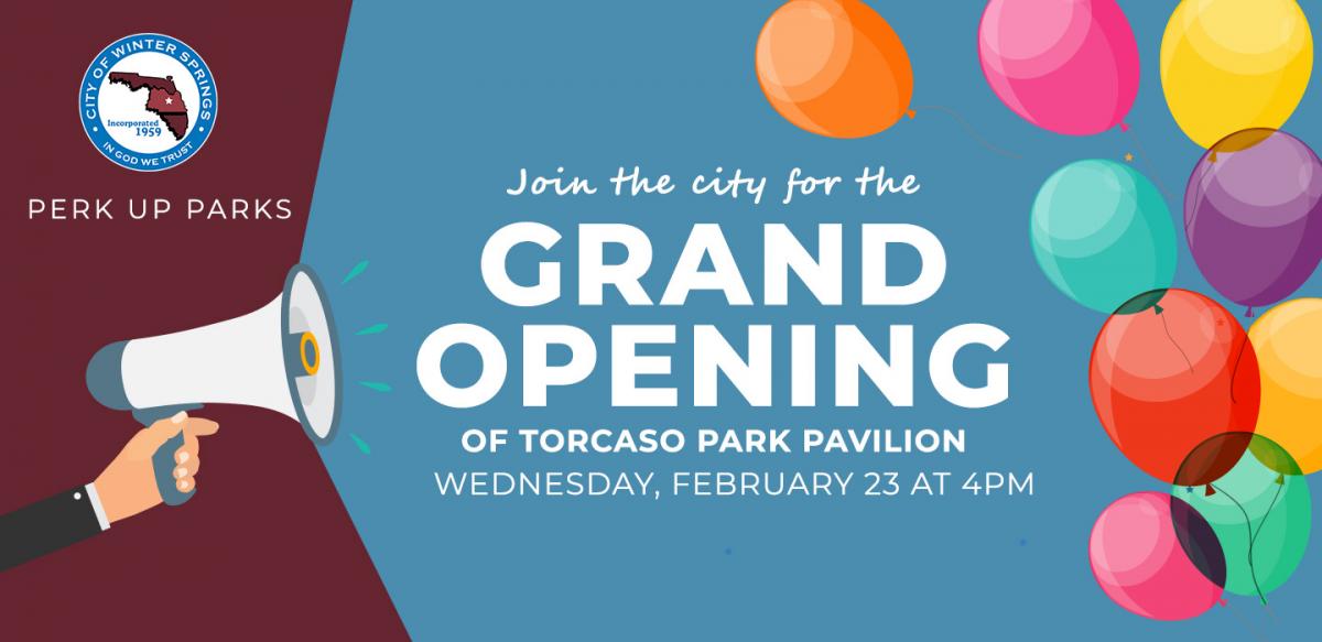 Torcaso Pavilion Grand Opening 2-23-22